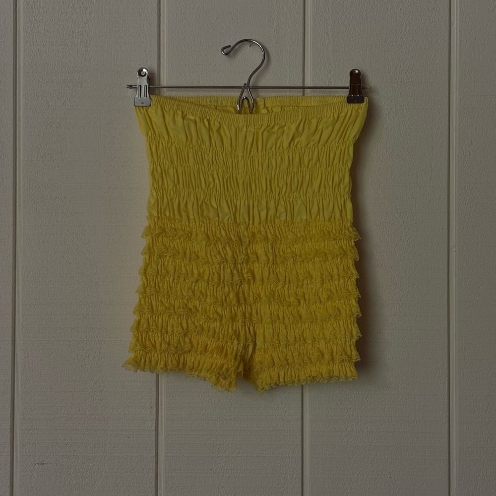 True Vintage Yellow Bloomers